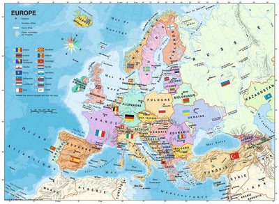 Ravensburger - 200Pc European Map Puzzle