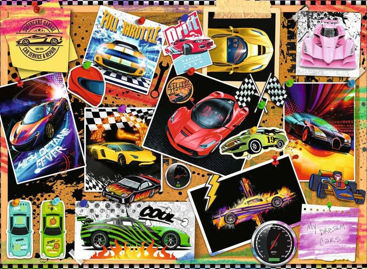 Ravensburger - 100Pc Dream Cars Puzzle
