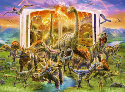 Ravensburger - 300Pc Dino Dictionary Puzzle