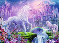 Ravensburger- 100Pc Glitter Unicorn Kingdom Puzzle