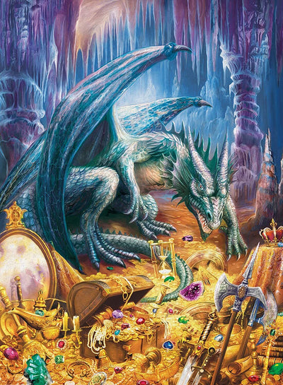 Ravensburger - 100Pc Dragons Treasure Puzzle