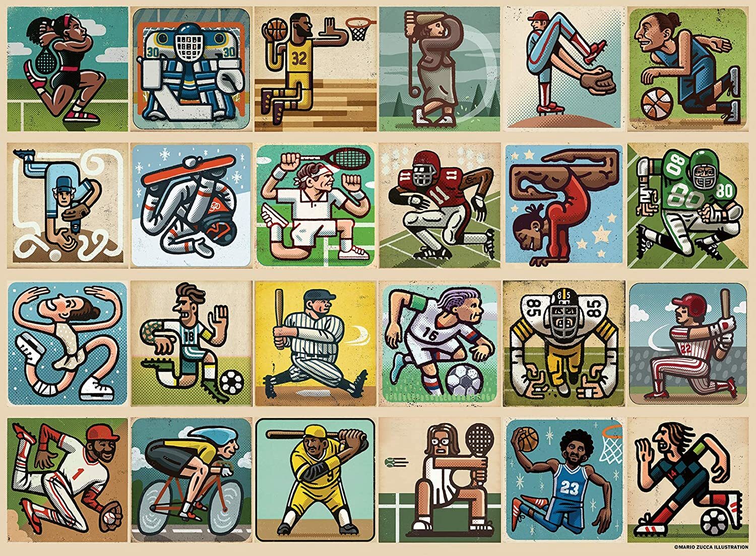 Ravensburger - 300Pc Awesome Athletes Puzzle