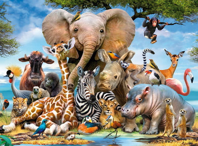 Ravensburger - 300Pc Favourite Wild Animals Puzzle