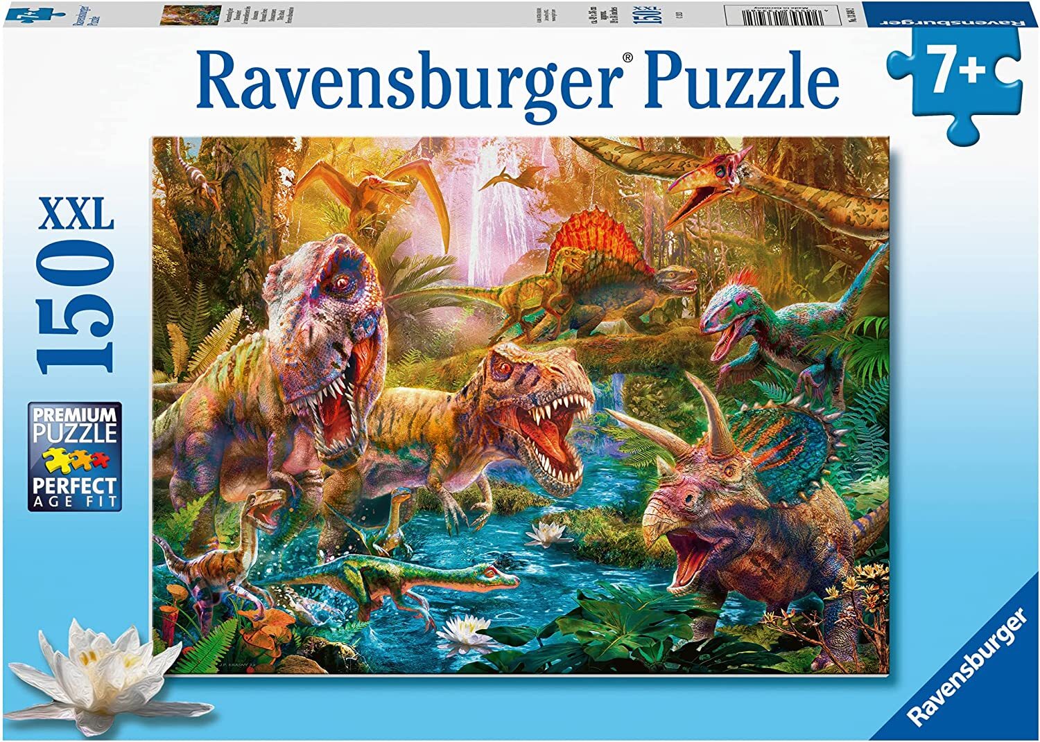 Ravensburger - 150pc T-Rex Attack Puzzle