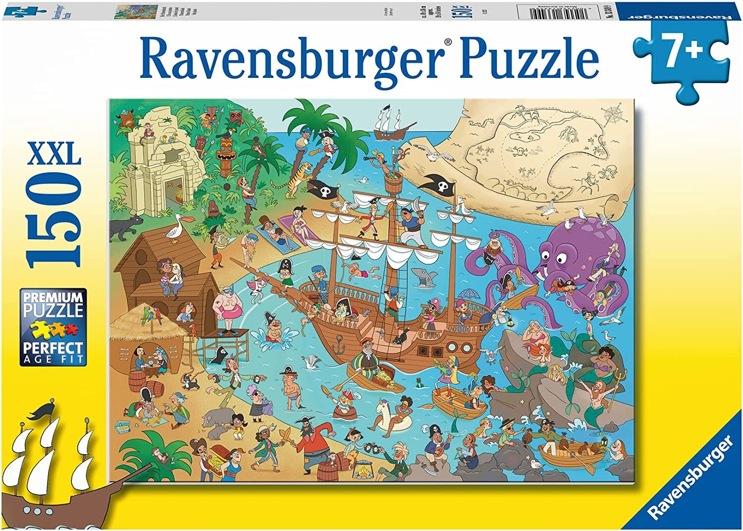 Ravensburger - 150pc Pirate Island Puzzle