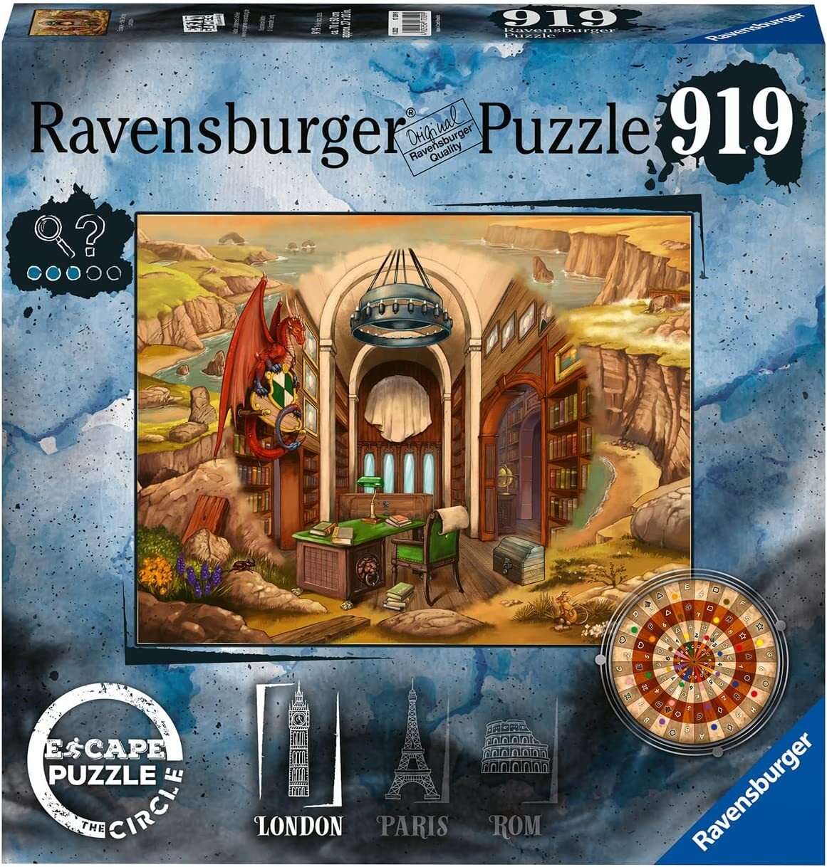 Ravensburger - ESCAPE - The Circle London Puzzle 919Pc
