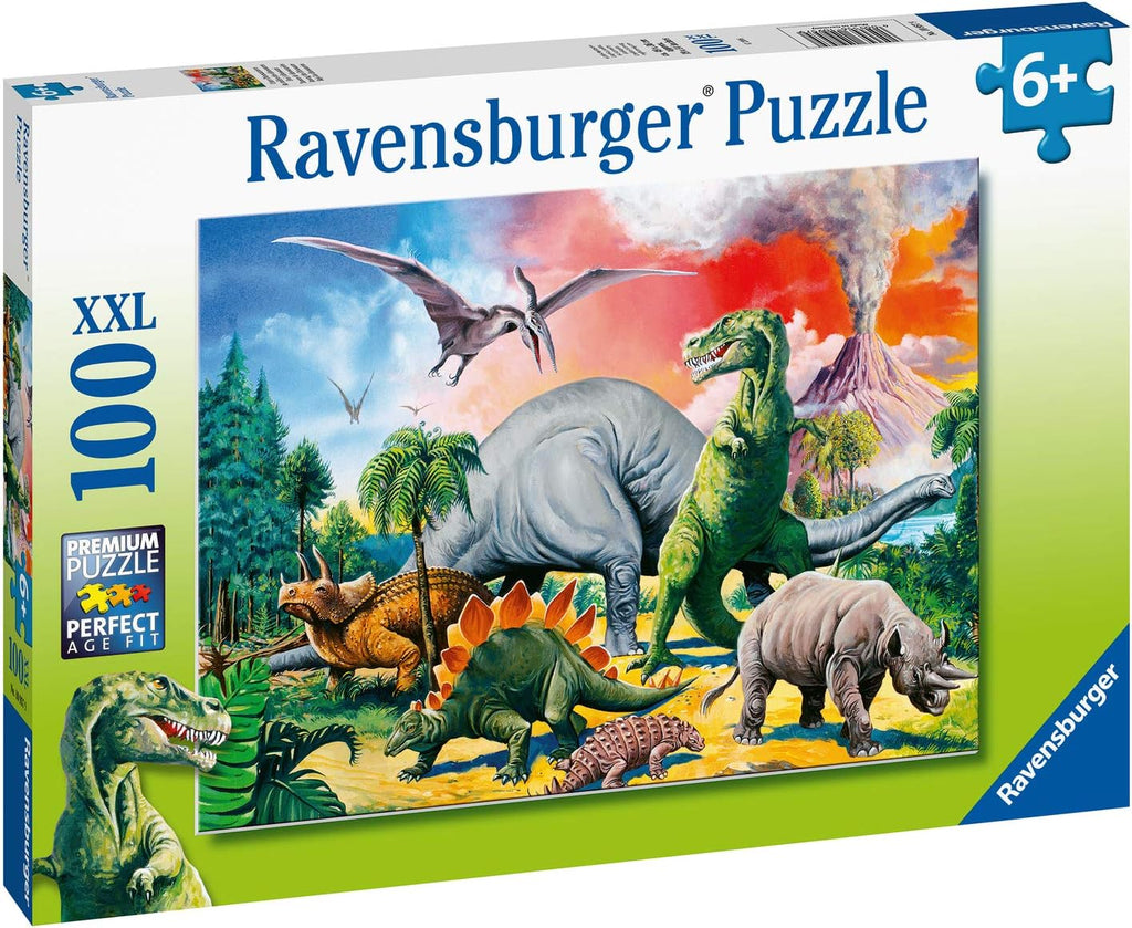 Ravensburger - 100Pc Among the Dinosaurs Puzzle