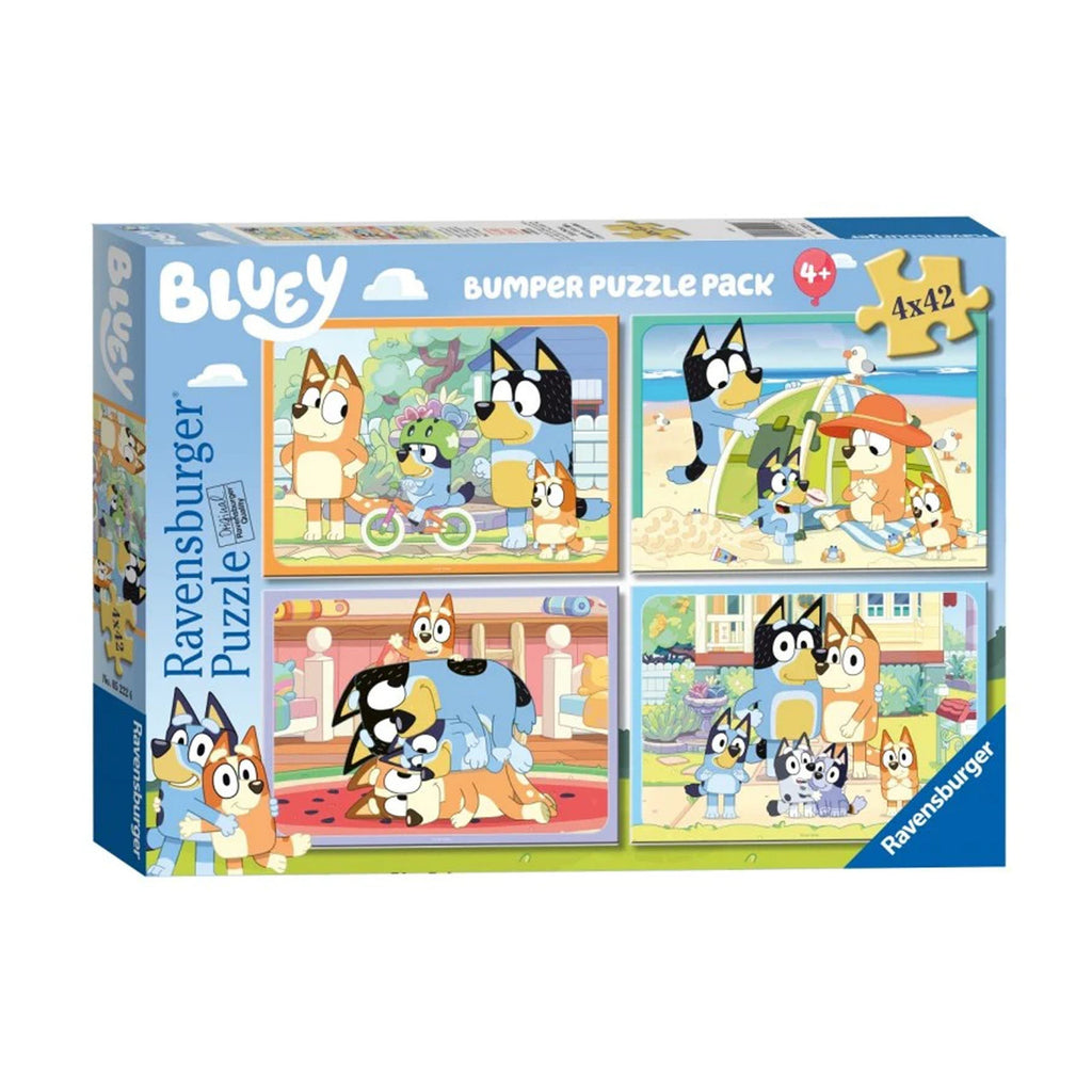 Ravensburger - Bluey Gotta Be Done Puzzle 4x42p