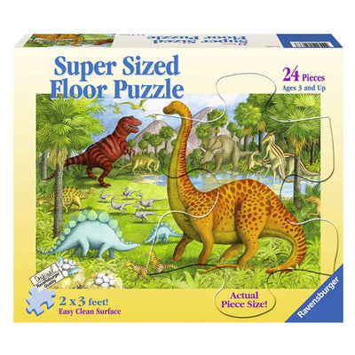 Ravensburger - 24Pc Dinosaur Pals Super Sized Floor Puzzle