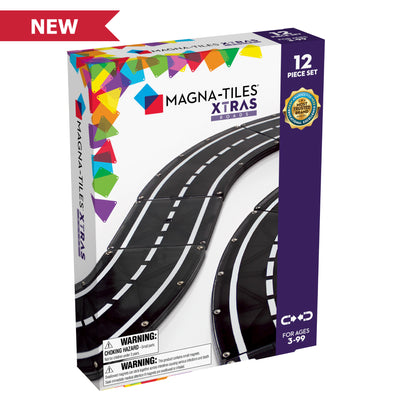 Magna Tiles - XTRA Roads Set 12 Pieces