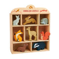 Tender Leaf Toys - 1 Piece Woodland Animals Display Shelf Set