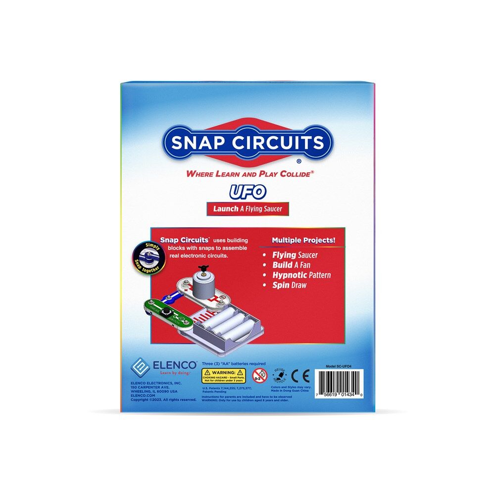 Snap Circuit - UFO Flying Saucer