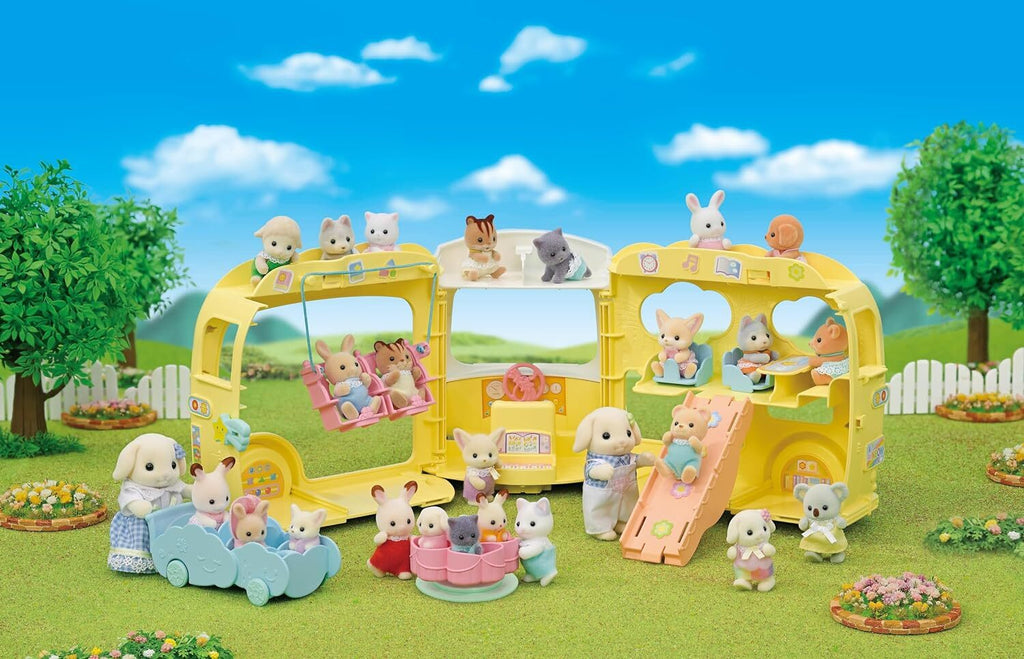 Sylvanian Families - Rainbow Fun Nursery Bus