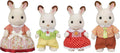 Sylvanian Families - Chocolate Rabbit Family