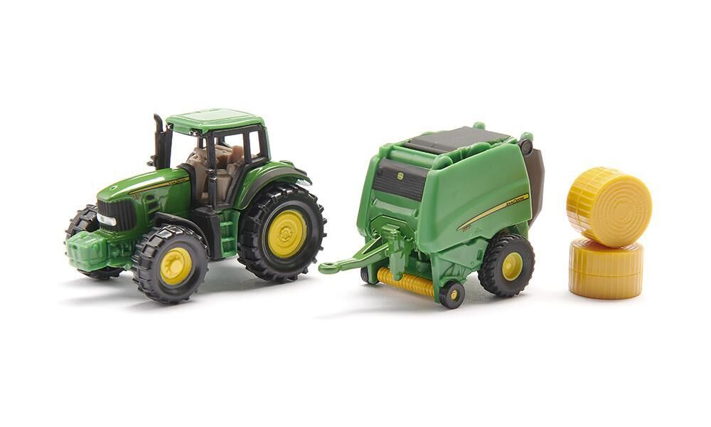 Siku - John Deere Tractor with Round Baler