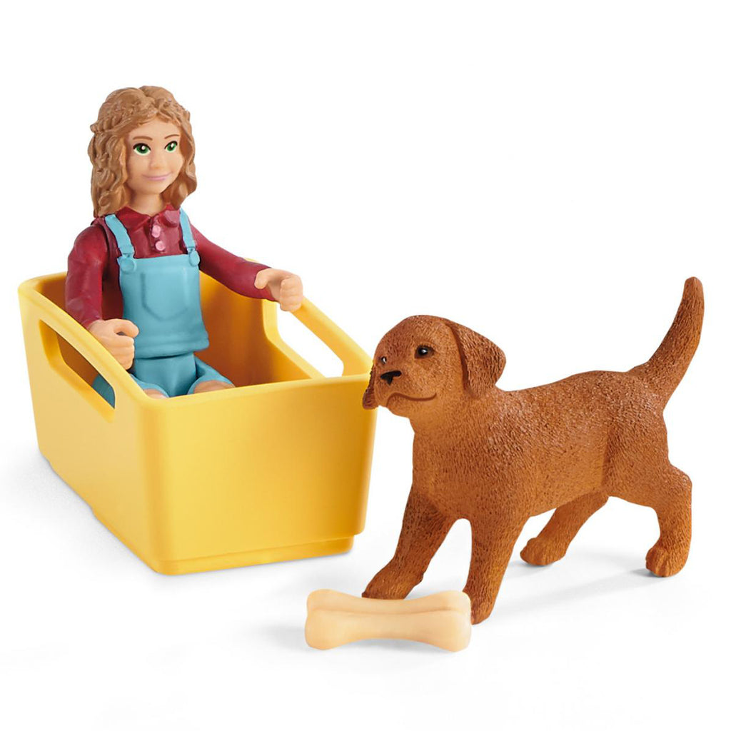 Schleich - Puppy Wagon Ride