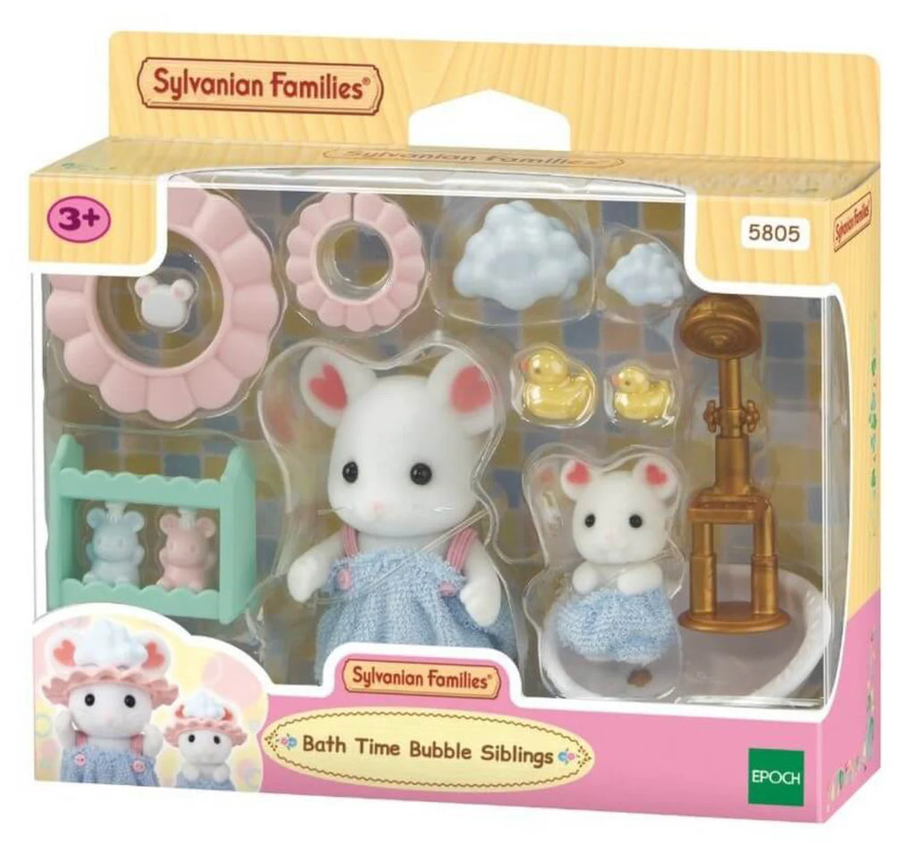 Sylvanian Families - Bath Time Bubble Siblings