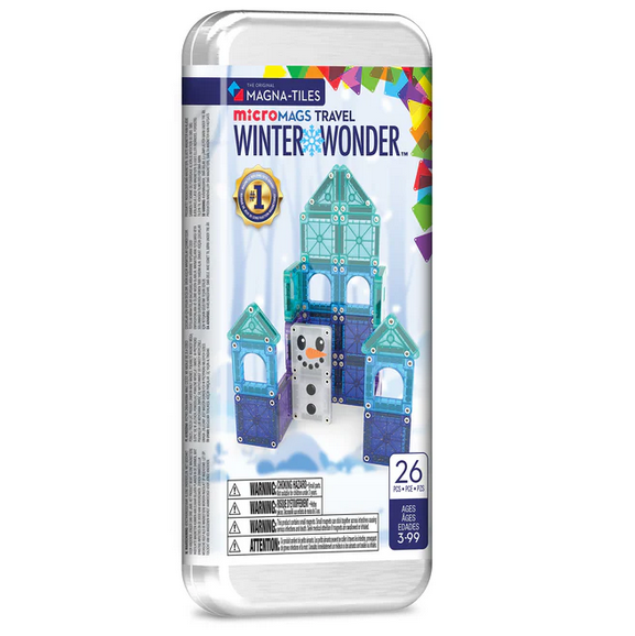Magna Tiles - Winter Wonderland Magnetic Travel Tin