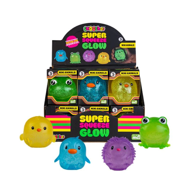 Smooshos - Super Squeeze Glow - Mini Animals
