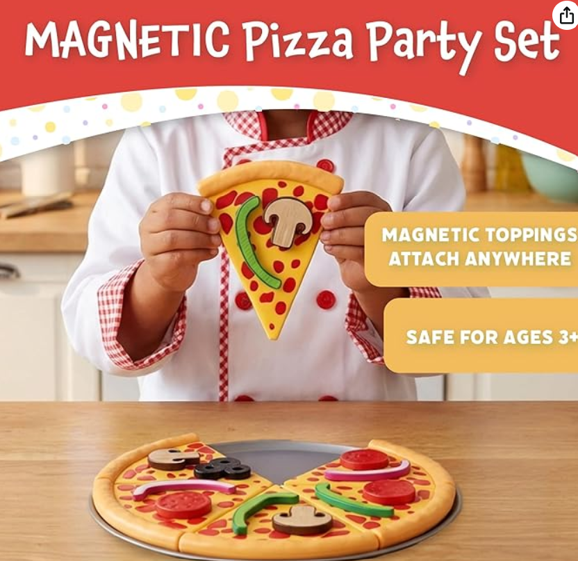 Popular - Magnetic Pizza Play Set