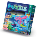 Crocodile Creek - Puzzle Foil 60pcs - Shimmering Sharks