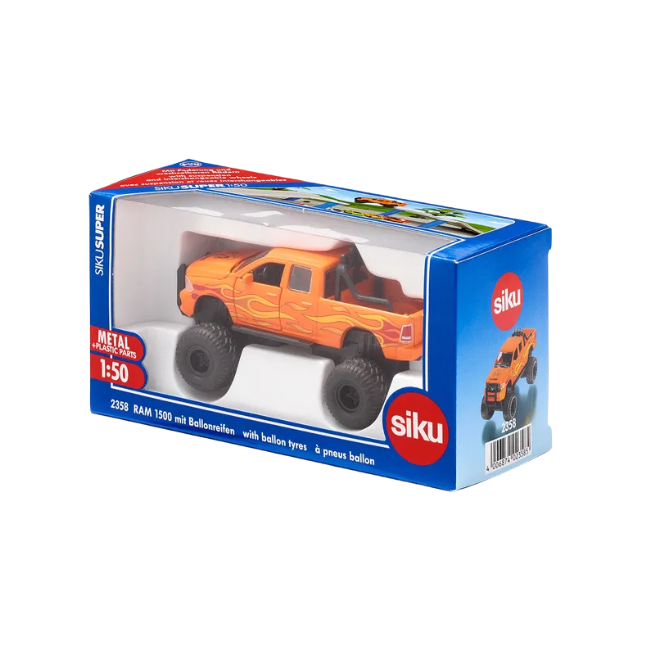 Siku - RAM 1500 with Balloon Tyres 1:50 Scale