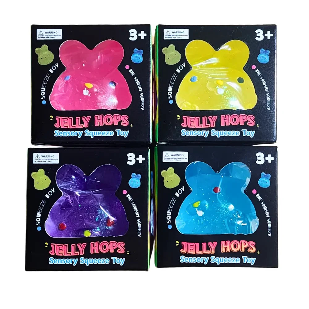 All Brands - Squishy Maltose Jelly Hop Bunnies assorted