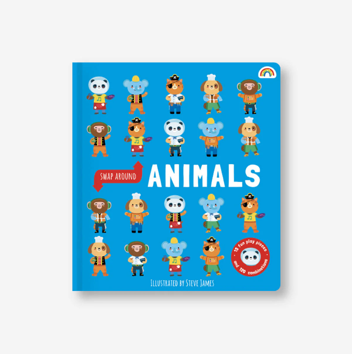 Swap Around Animals Book