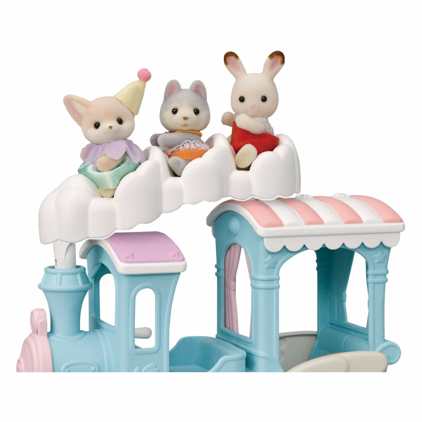 Sylvanian Families - Floating Cloud Rainbow Train