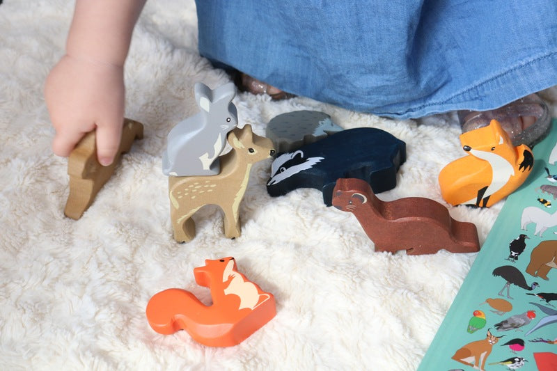 Tender Leaf Toys - Red Squirrel Wooden Animal