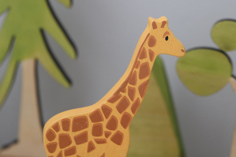 Tender Leaf Toys - Giraffe Wooden Animal