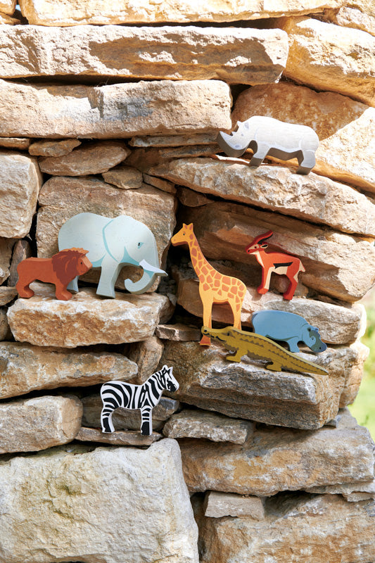 Tender Leaf Toys - Giraffe Wooden Animal