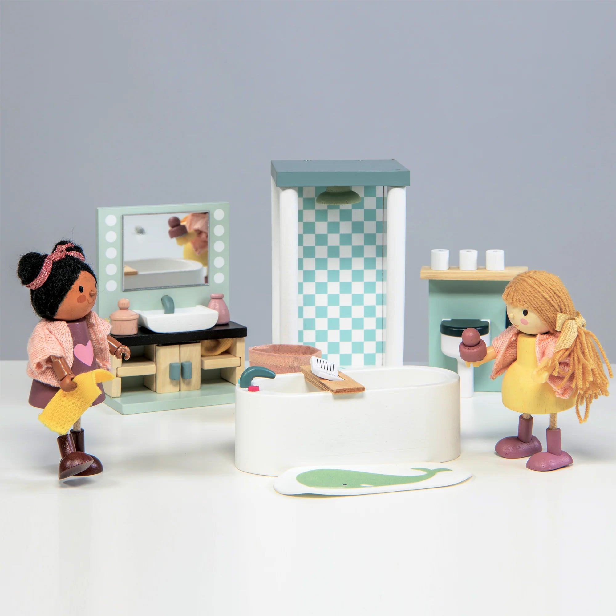 Tender Leaf Toys - Dovetail Bathroom Set