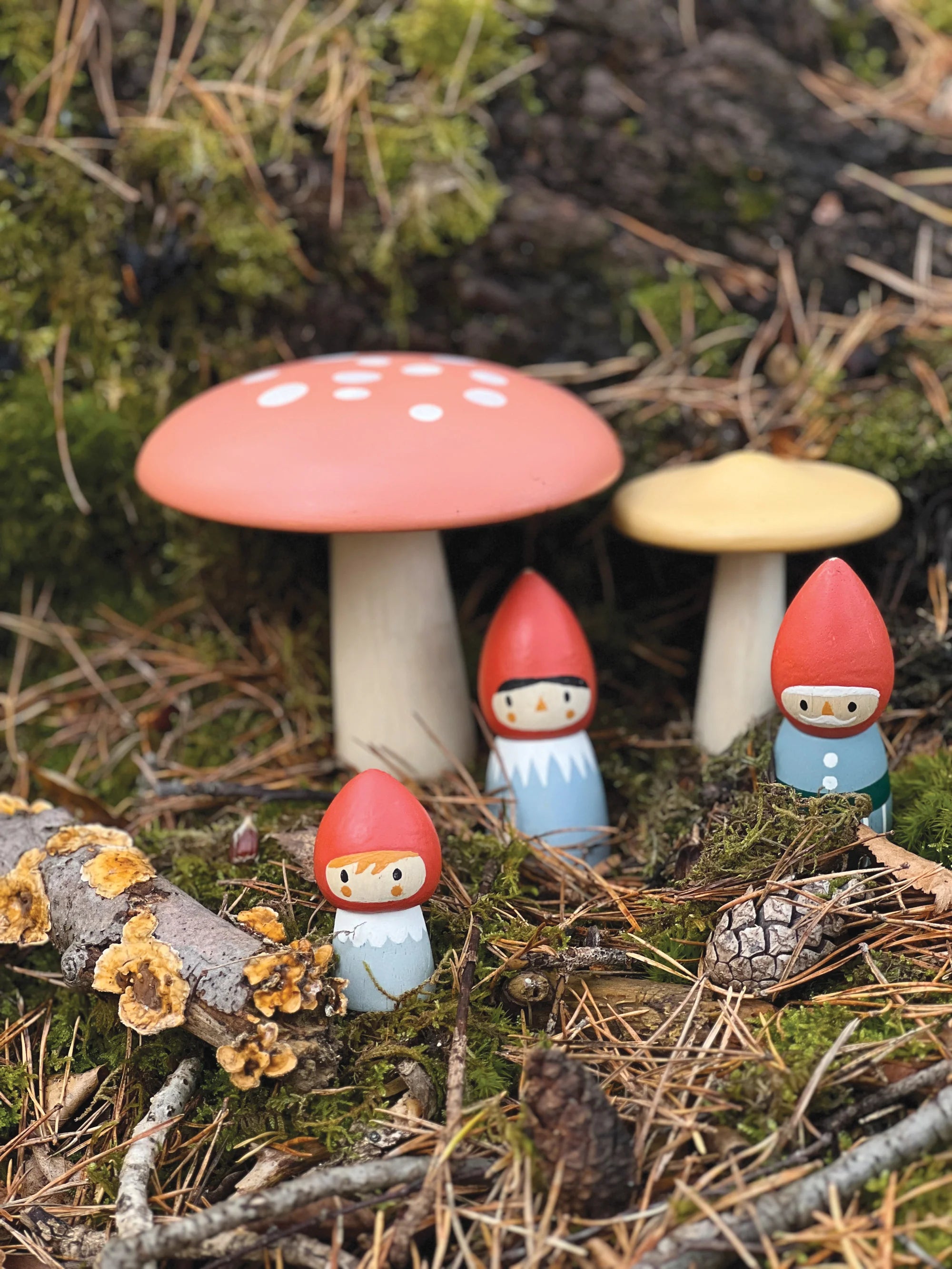 Tender Leaf Toys - Woodlands Gnome Family