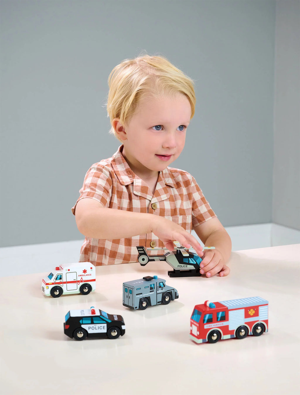Tender Leaf Toys - Emergency Vehicles