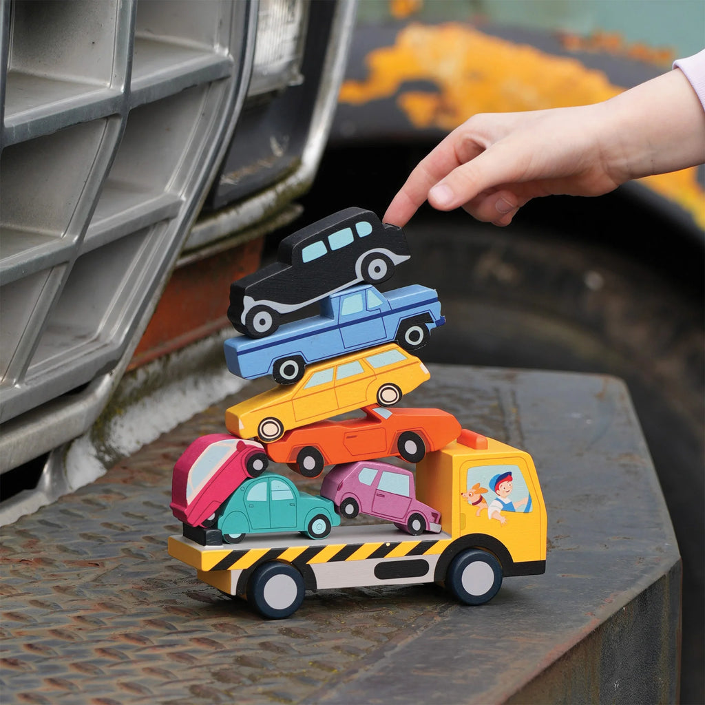 Tender Leaf Toys - Stacking Cars