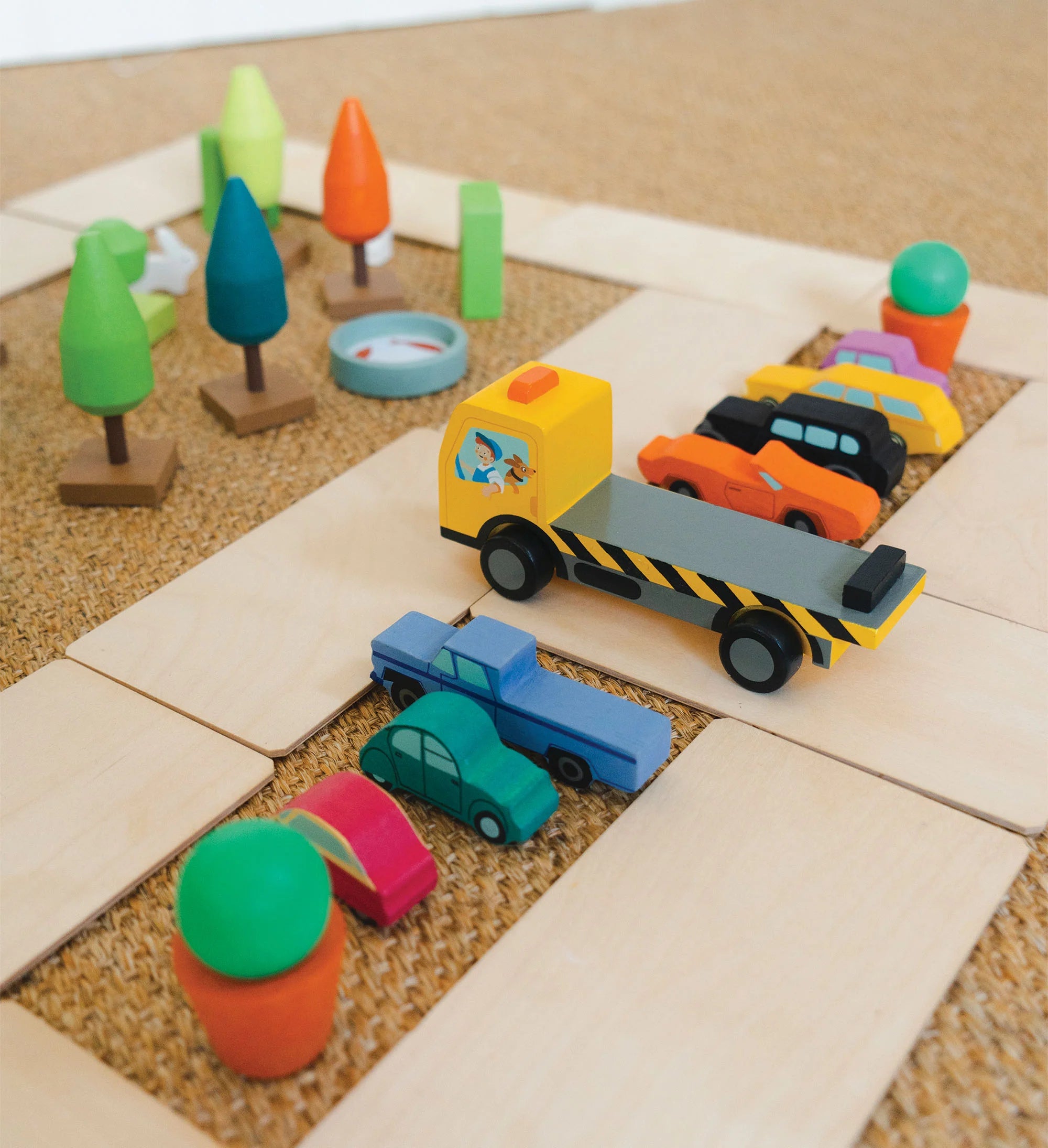 Tender Leaf Toys - Stacking Cars