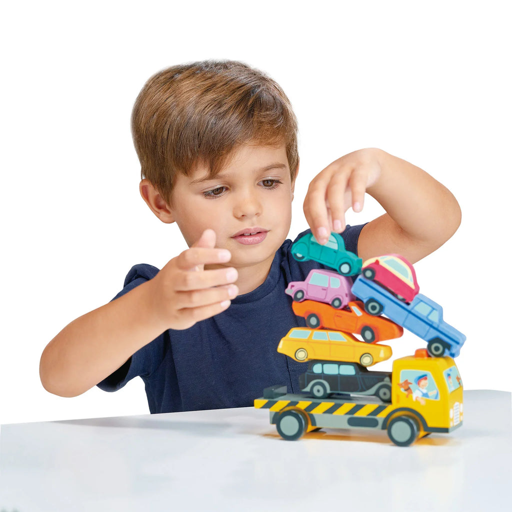 Tender Leaf Toys - Stacking Cars