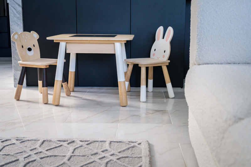 Tenderleaf - Forest Wooden Table & 2 Chairs Set