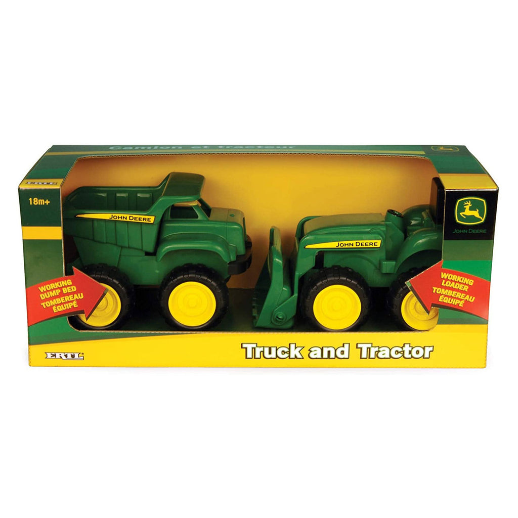John Deere - Dump Truck & Tractor 2 pack