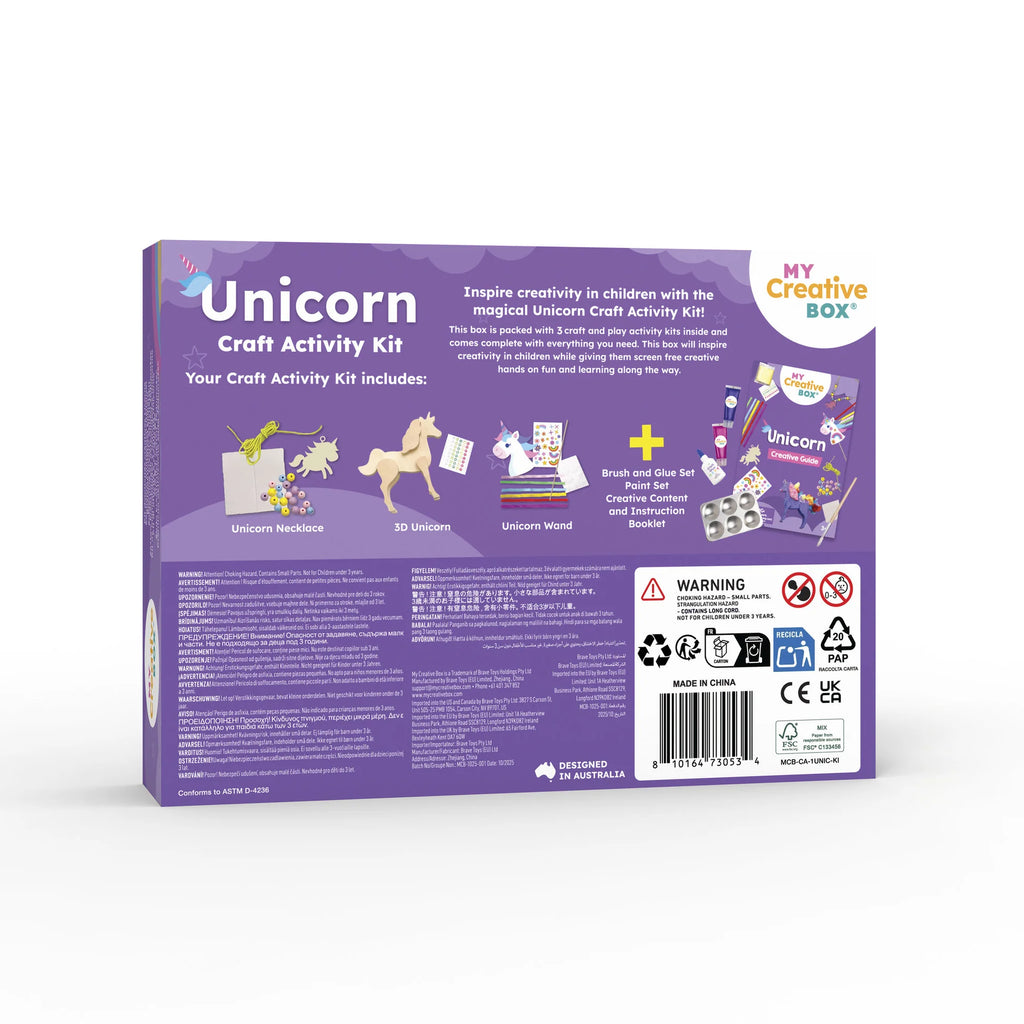 My Creative Box - Unicorn Craft Mini Activity Box