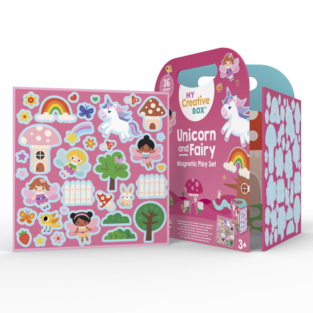 My Creative Box - Unicorn & Fairy Magnetic Play Set