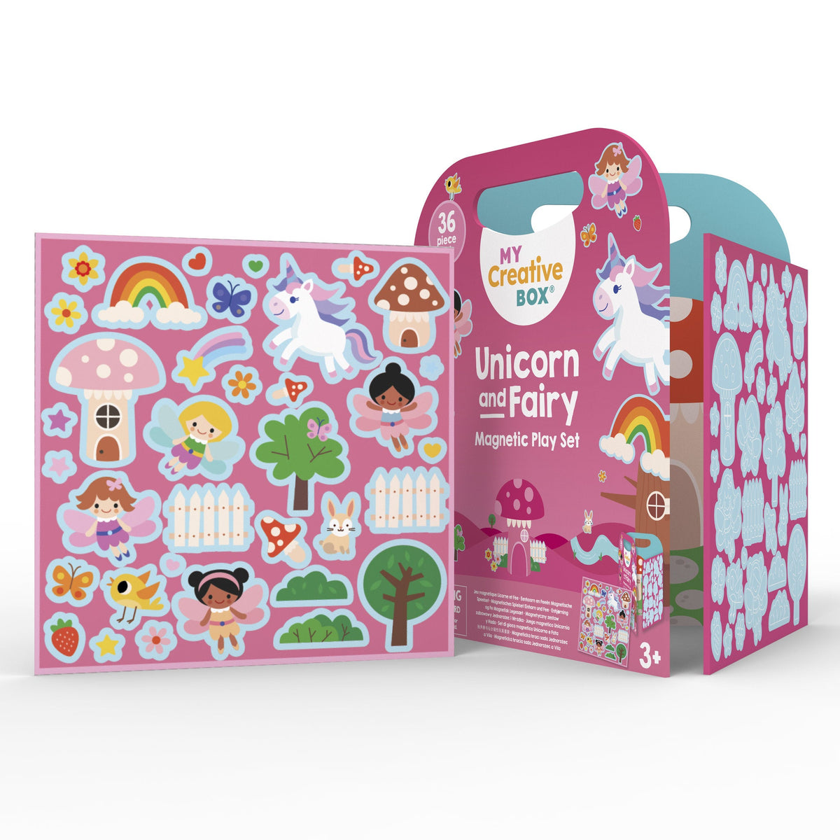 My Creative Box - Unicorn & Fairy Magnetic Play Set