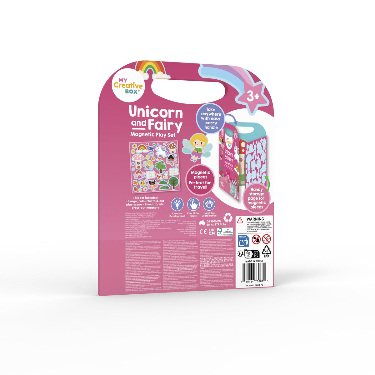 My Creative Box - Unicorn & Fairy Magnetic Play Set