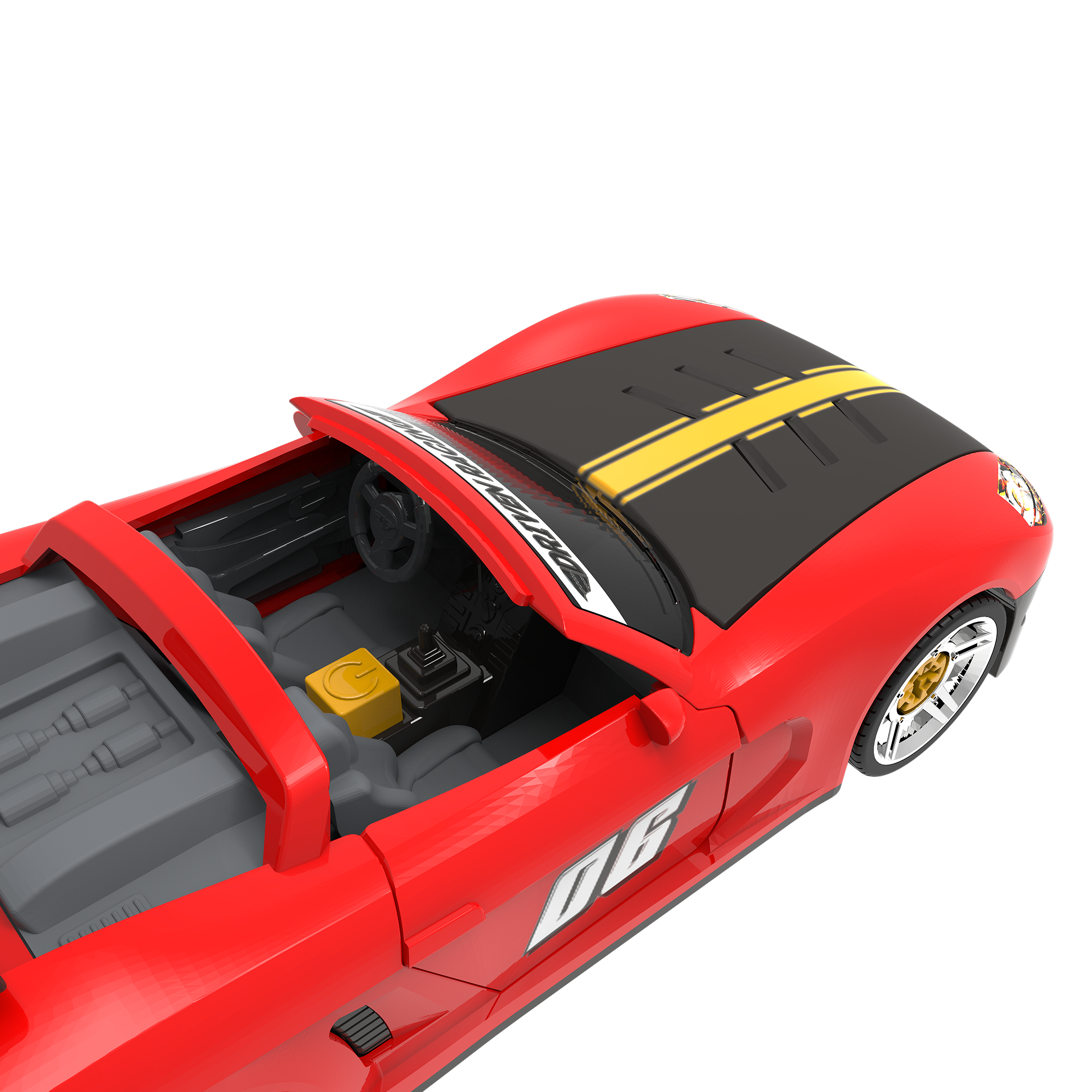 Driven - Take Apart Sports Car