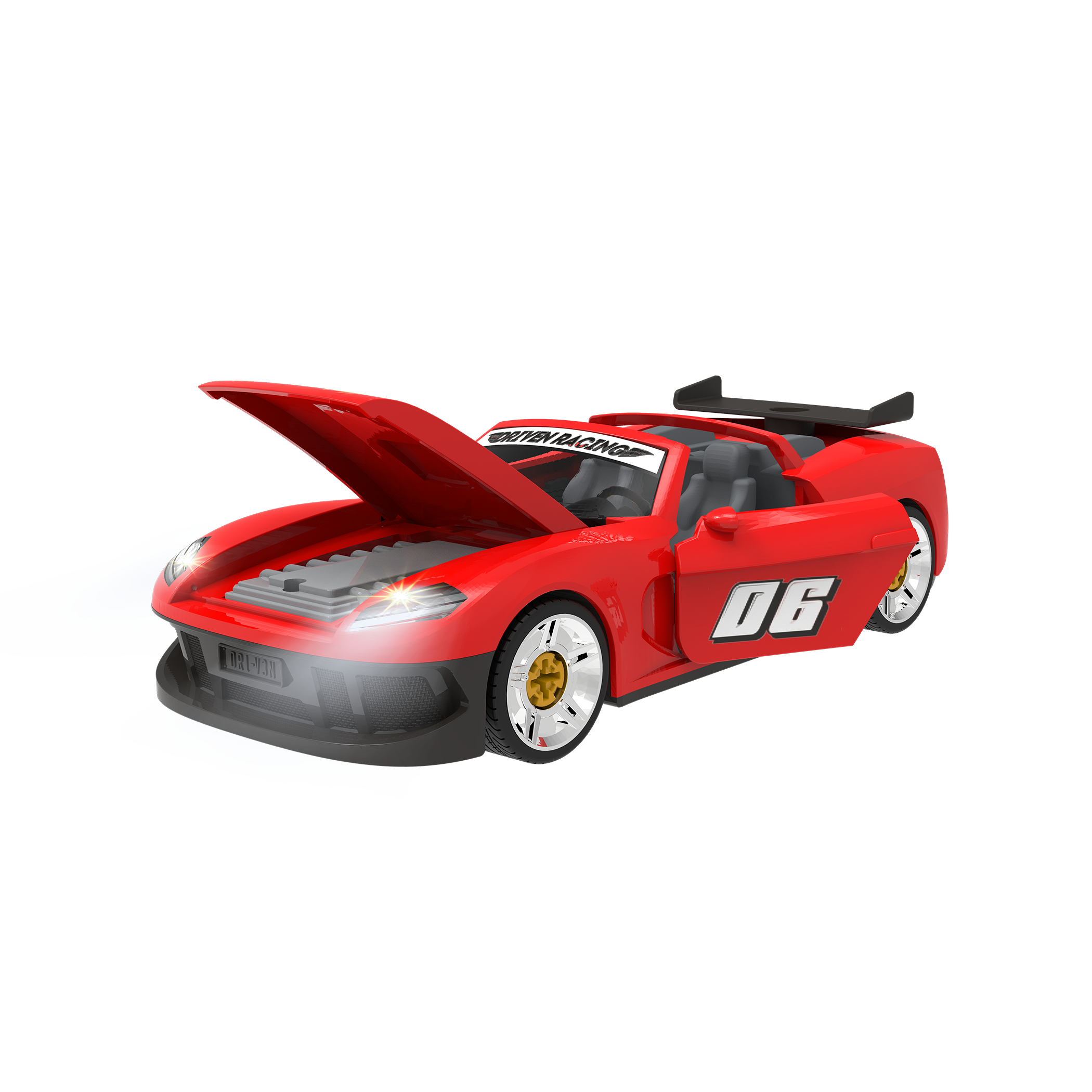 Driven - Take Apart Sports Car