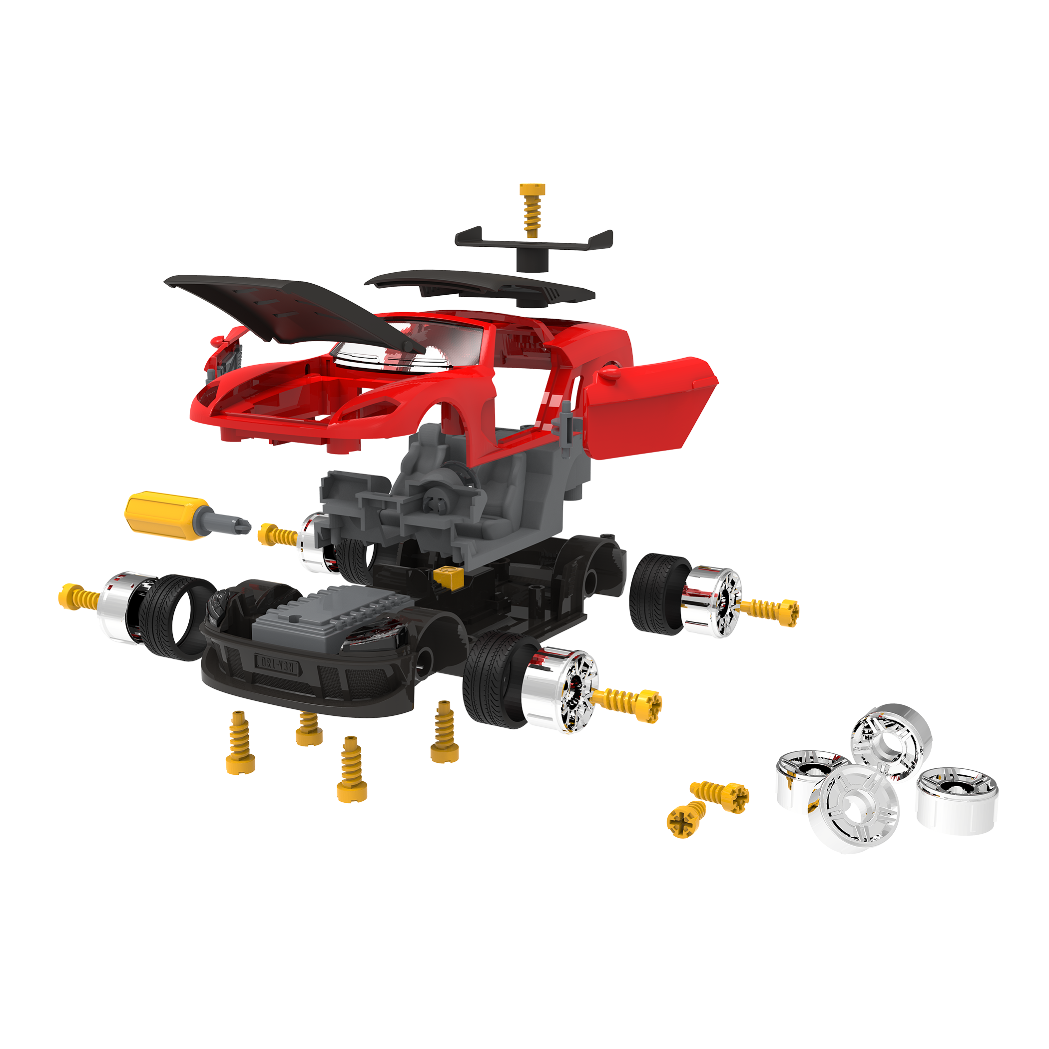 Driven - Take Apart Sports Car
