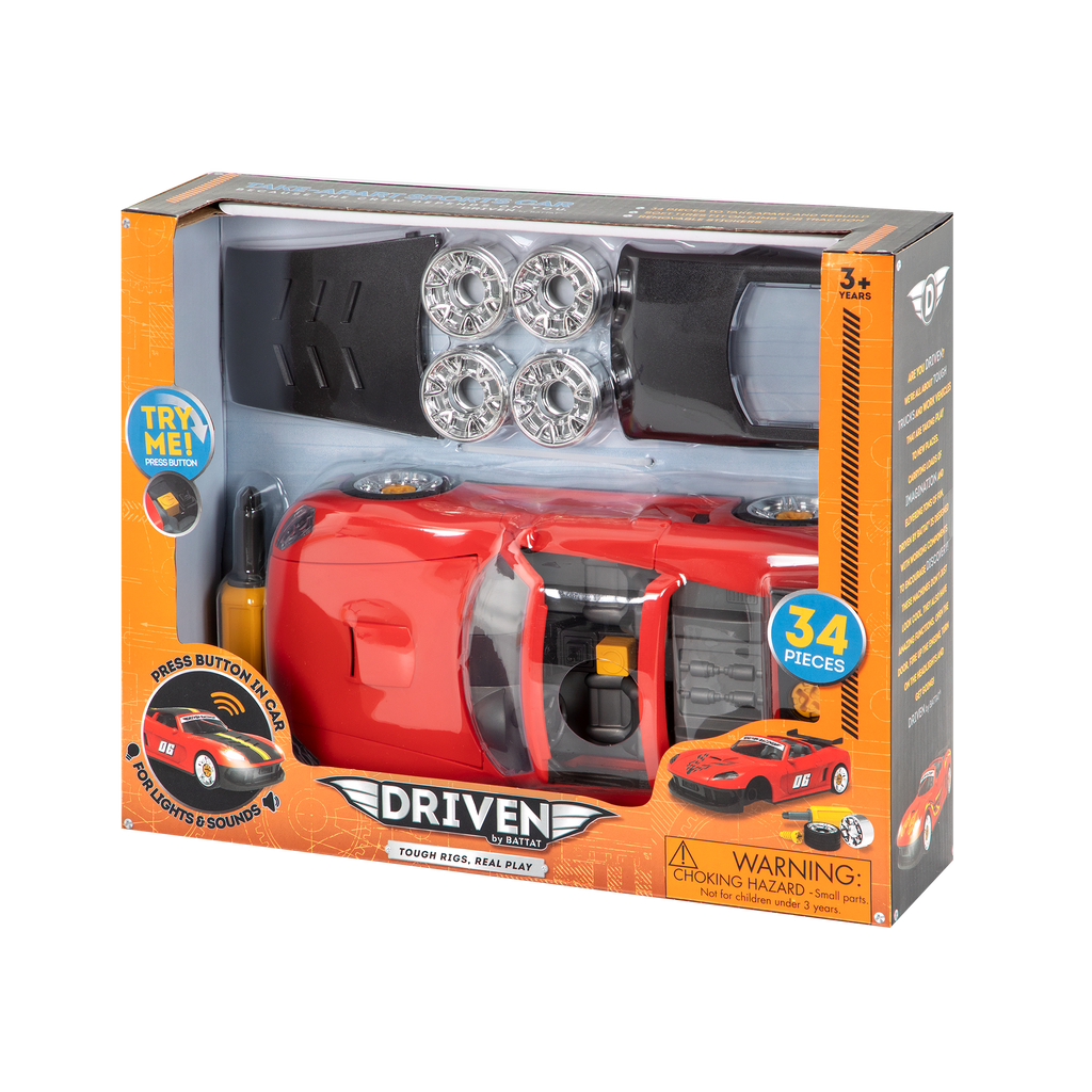 Driven - Take Apart Sports Car