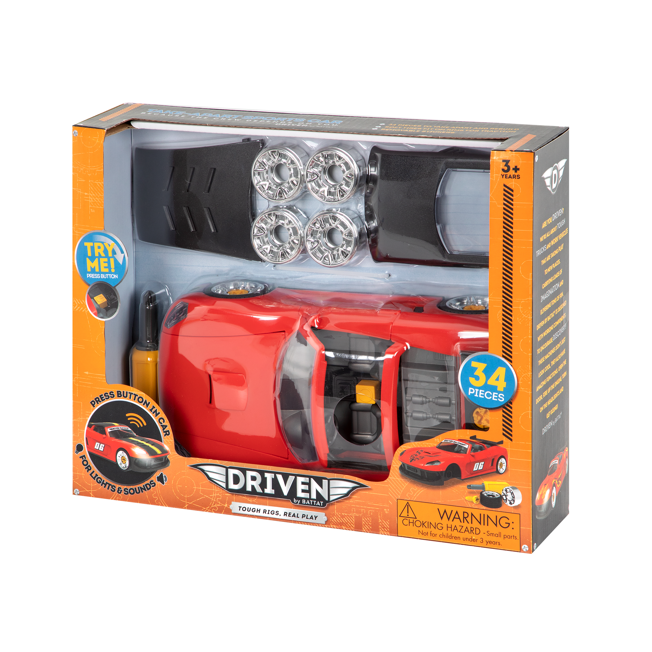 Driven - Take Apart Sports Car