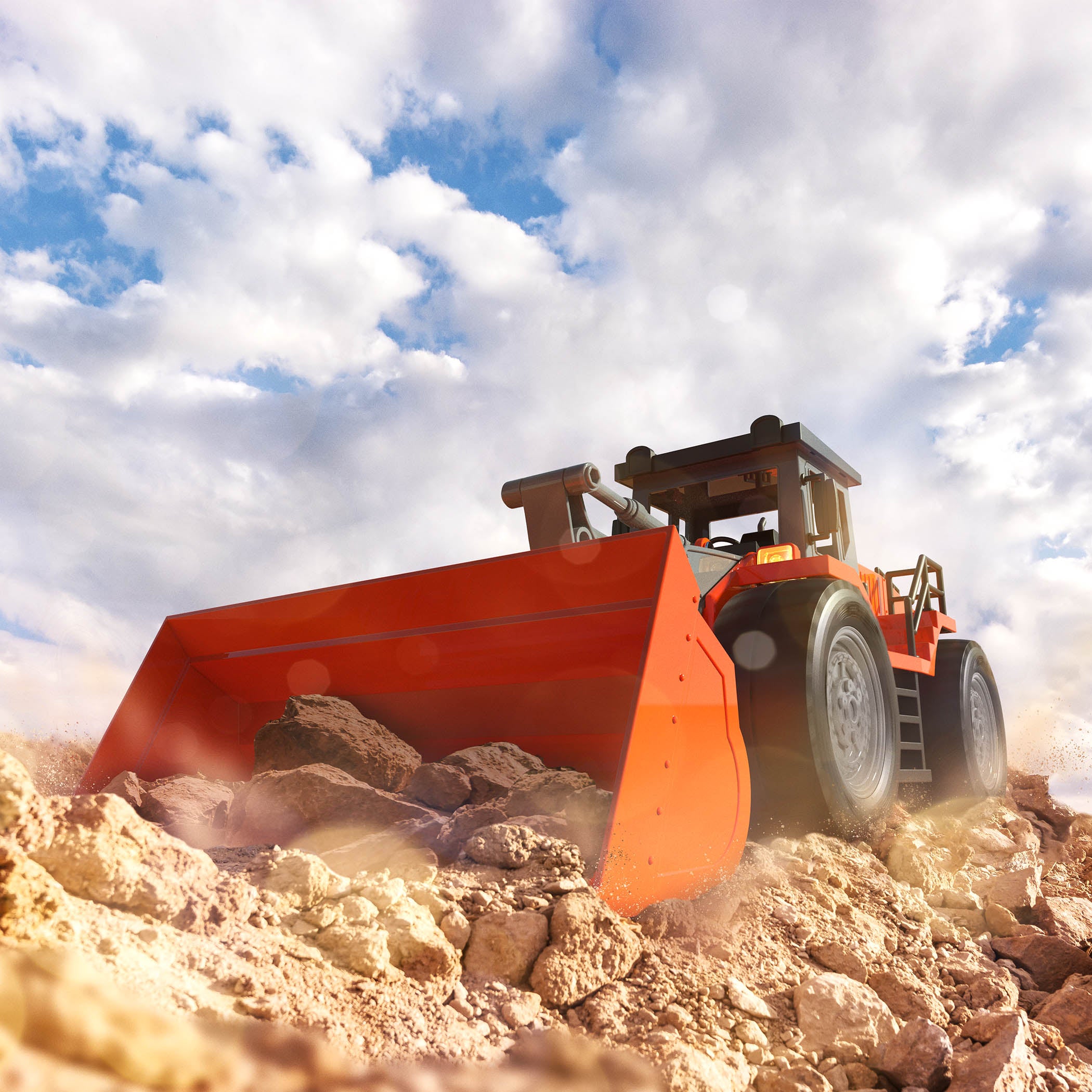 Driven - R/C Front End Loader Mid-Sized
